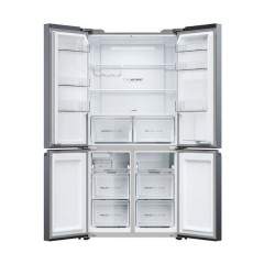 Haier Ψυγείο Ντουλάπα 525lt Total NoFrost Υ190xΠ90.8xΒ64.8εκ. Μαύρο HCR5919EHMB